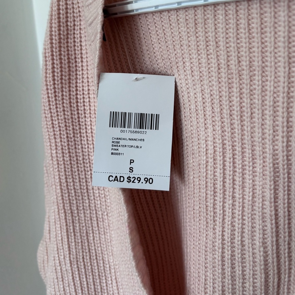 Forever 21 Open Back Knit Sweater in Light Pink - Picture 5 of 8